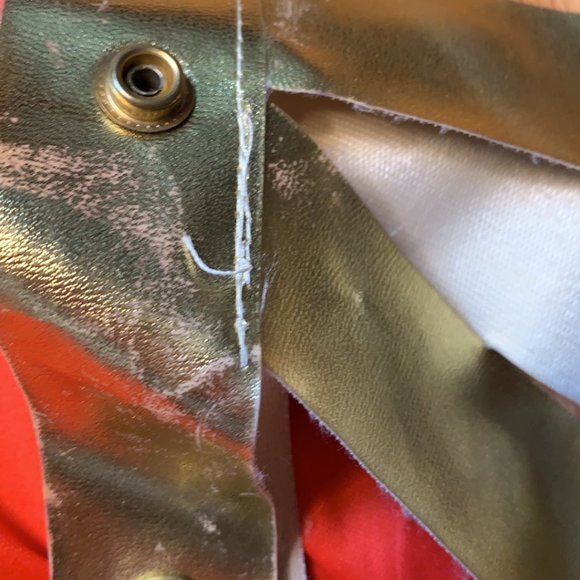 Donated Roman Gladiator Dress w/ Cape Halloween Costume -  Adult OS UC - Picture 6 of 11